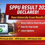 SPPU Result 2026 declared – Savitribai Phule Pune University exam results check online