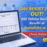 OAV Result 2026 released by BSE Odisha, students checking results online at bseodisha.ac.in