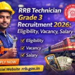 RRB Technician Grade 3 Recruitment 2026