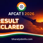 AFCAT 1 2026 Result Declared – Indian Air Force Officer at Airbase