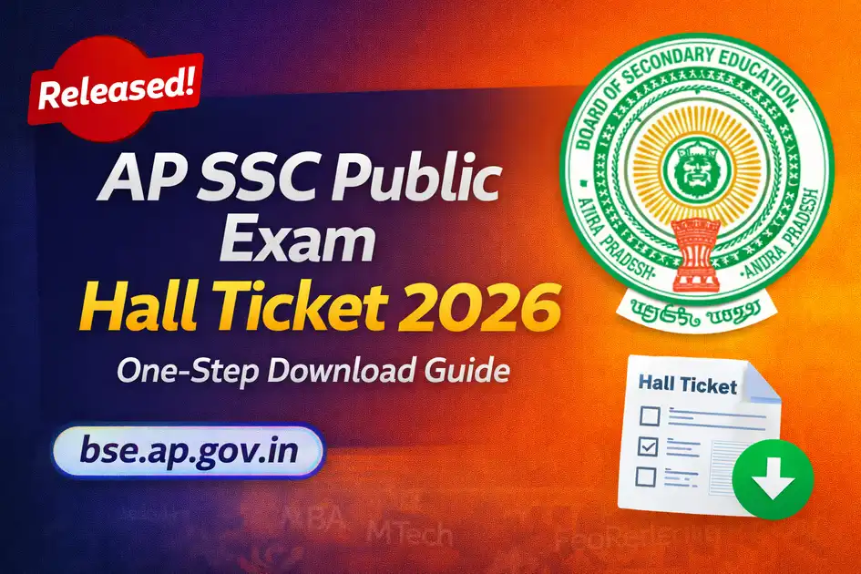 AP SSC Hall Ticket 2026